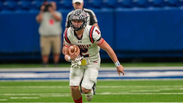 Wimberley Cuero Texas Football 4A DI state semifinals 120922 Blake Purcell 17